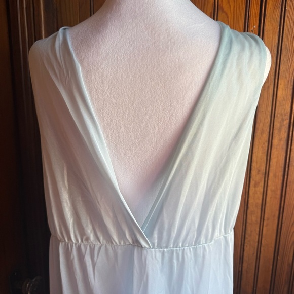 NWOT Vintage Baby Blue Sheer Nightgown Size XL/1X 1960s/1970s - Picture 5 of 9